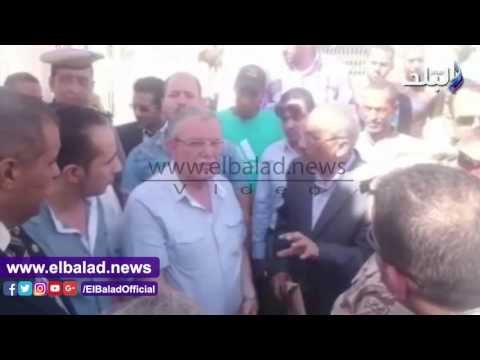 صدى البلد | محافظ المنيا لممرضات سمالوط: أوصيكم بأهلكم خيرا