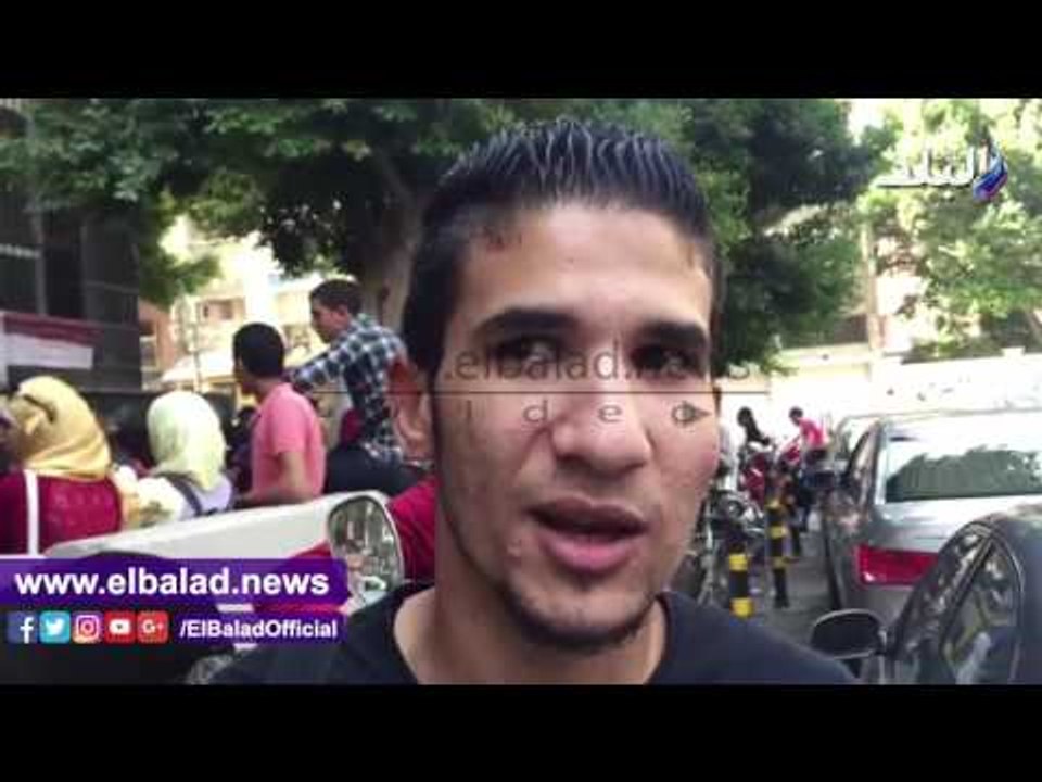 صدى البلد |  اولياء أمور المدارس التجريبية يتظاهرون أمام التعليم للمطالبة بخفض التنسيق