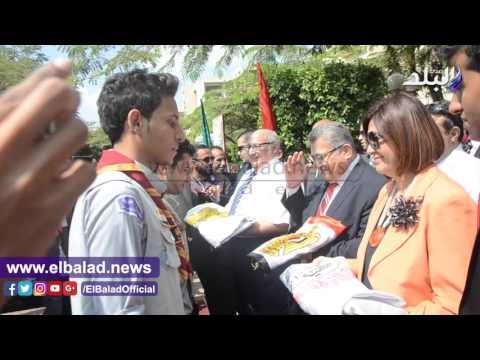 صدى البلد | الشيحي يتفقد بدء العام الدراسي بجامعة عين شمس