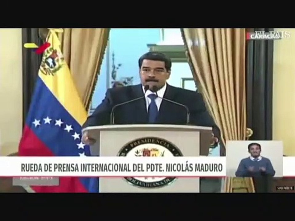Apagón masivo en Caracas deja sin luz a Nicolás Maduro en plena rueda de prensa