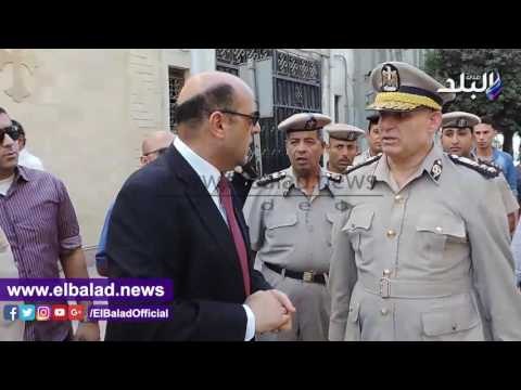 صدى البلد | مدير امن دمياط يتفقد تامين مدارس المحافظة