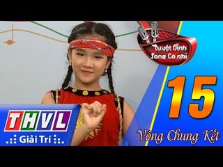 THVL | Tuyệt đỉnh song ca nhí - Tập 15[2]: LK Biết ơn chị Võ Thị Sáu - Cát Viên