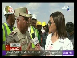 اللواء أ.ح / كامل الوزير : يكشف عن المشروعات التي ستنفذ في شمال سيناء