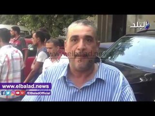 صدى البلد |  سائقو موقف عبود يتظاهرن أمام شكاوى الوزراء لنقلهم لموقف المرج