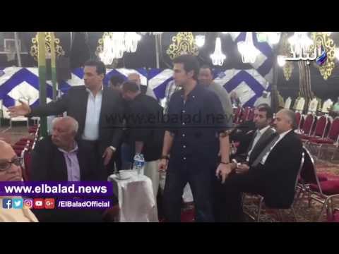 صدى البلد | حمدى والبدرى والعامرى وشوبير يقدمون العزاء فى أحمد ماهر