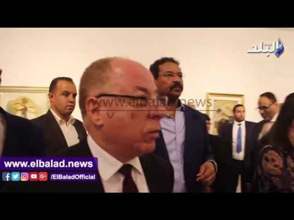 صدى البلد | النمنم والشيخة حور يفتتحان المعرض ا...