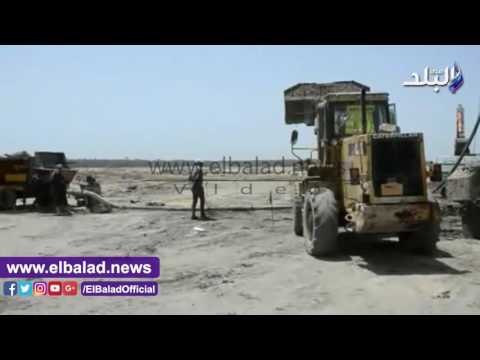 صدى البلد | لقوات المسلحة تسابق الزمن لإنجاز أكبر مزرعة سمكية في الشرق الأوسط بكفر الشيخ