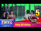 THVL | Tuyệt đỉnh song ca 2017- Tập 5[8]: Thí sinh bất ngờ tặng hoa cảm ơn cặp HLV Minh Vy - Cẩm Ly