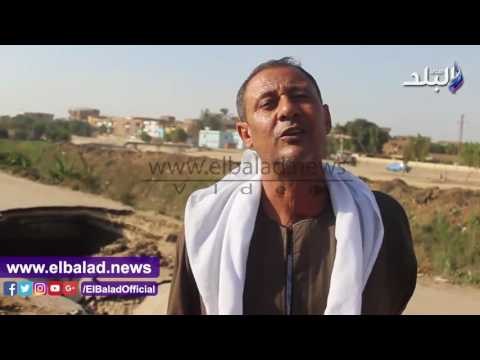 صدى البلد | لإهمال يتسبب فى هبوط طريق بالعياط.. ومواطنون: قدمنا العديد من الشكاوى ولا أحد يستجيب