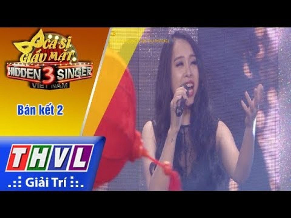 THVL | Ca sĩ giấu mặt 2017 - Tập 17[6]: Trăng dưới chân mình - Thí sinh Phương Ly (đội Thu Phương)