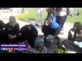 صدى البلد |أهالي تل العقاب يتظاهرون امام محافظة القاهرة