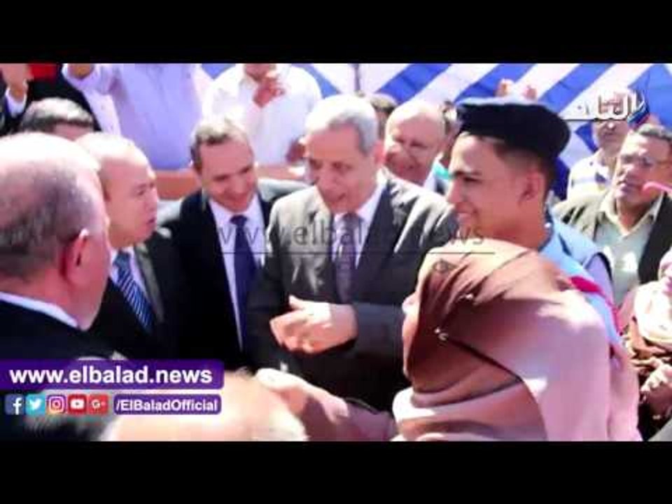 صدى البلد | وزير التعليم يفتتح منشآت جديده في د...