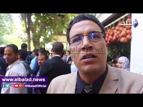 صدى البلد | حملة الماجستير يعاودون التظاهر أمام مجلس الوزراء للمطالبة بالتعين