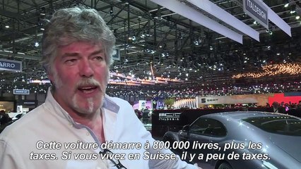 Des voitures extravagantes à l’affiche du Salon de Genève