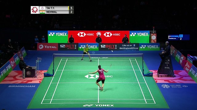 QF | WS | TAI Tzu Ying (TPE) [1] vs Saina NEHWAL (IND) [8] | BWF 2019
