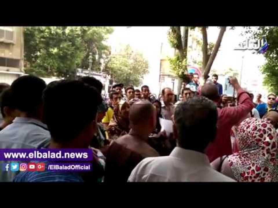 صدى البلد | تواجد أمني مكثف بمحيط التعليم العالي بسبب تظاهرات طلاب التحويلات