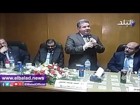 صدى البلد | رئيس جامعة بنها يفتتح أعمال التطوير بأقسام المستشفى الجامعي