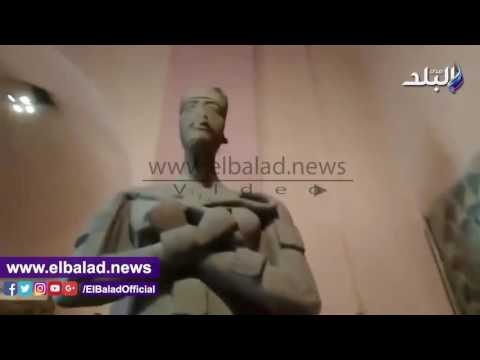 صدى البلد | إخناتون يسيطر علي كهنة أمون في قاعة العمارنة بالمتحف المصري