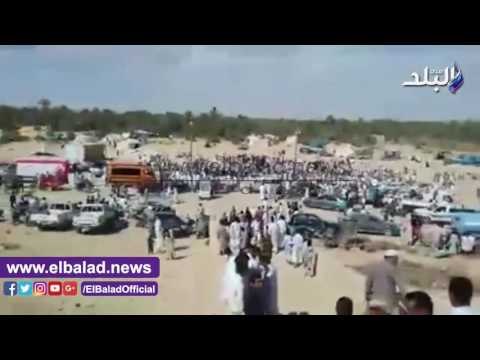 صدى البلد | اهالى سيوة يجهزون الفتة والاطعمة احتفالا باعياد التصالح