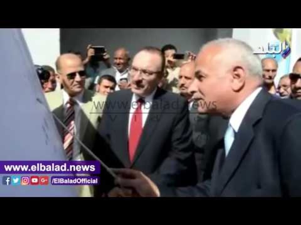 صدى البلد | محافظ بني سويف ورئيس القابضة للمياه...