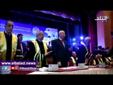 صدى البلد | محافظ أسوان ورئيس الأكاديمية البحريىة يشهدان تخريج دفعة جديدة