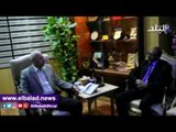 صدى البلد |  محافظ أسوان يلتقي القنصل السوداني