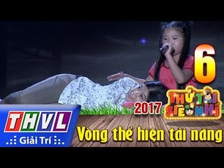 THVL | Thử tài siêu nhí 2017 – Tập 6[9]: Ca cảnh Hình ảnh mẹ - Kim Vàng