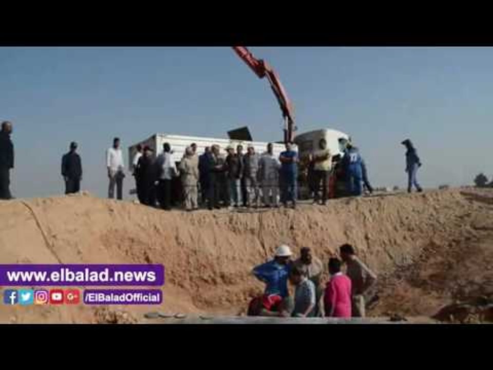 صدى البلد | إصلاح كسر خط الغاز بطريق قنا-سوهاج الصحراوي خلال ساعات
