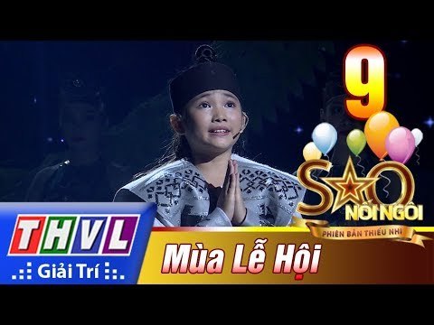 THVL | Sao nối ngôi - Phiên bản thiếu nhi - Tập 9[3]: Sự tích bánh chưng bánh dày - Khánh Nhi