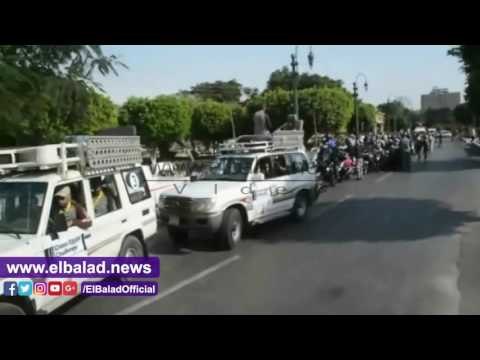 صدى البلد | المنيا تستقبل المشاركين في رالي عبور مصر