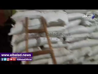 صدى البلد | ضبط 50 طن سكر بمخزن فى القاهرة الجديدة