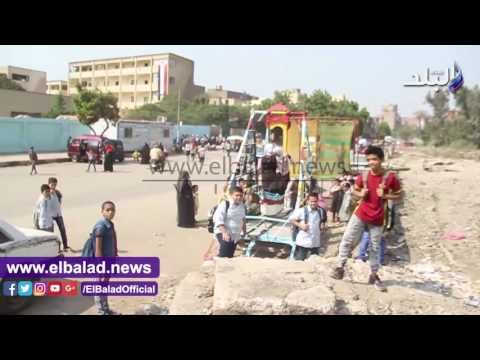 صدى البلد | صدى البلد يرصد معاناة أهالى بولاق .. الديدان واكوام القمامة تغطى ترعة الزمر