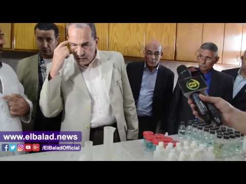 صدى البلد |وزير الزراعة ينتقد اداء مدير معمل البحوث الزراعية بالعباسة