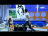 اسرع رسام فى مصر يبهر الإعلامية رشا مجدى على الهواء