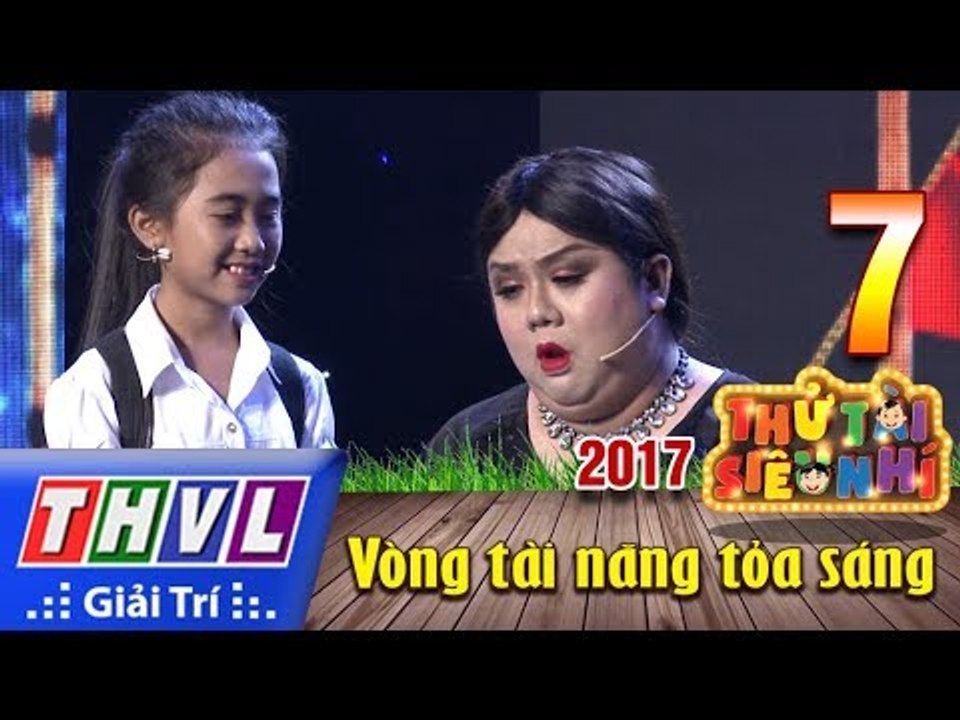 THVL | Thử tài siêu nhí 2017- Tập 7[1]: Trích đoạn "Sóng gió cuộc đời" - Trần Châu Kim Anh