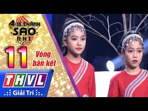 THVL | Ai sẽ thành sao nhí - Tập 11[3]: Cặp ba lá, Gió mùa về - Thu Hường, Phương Linh