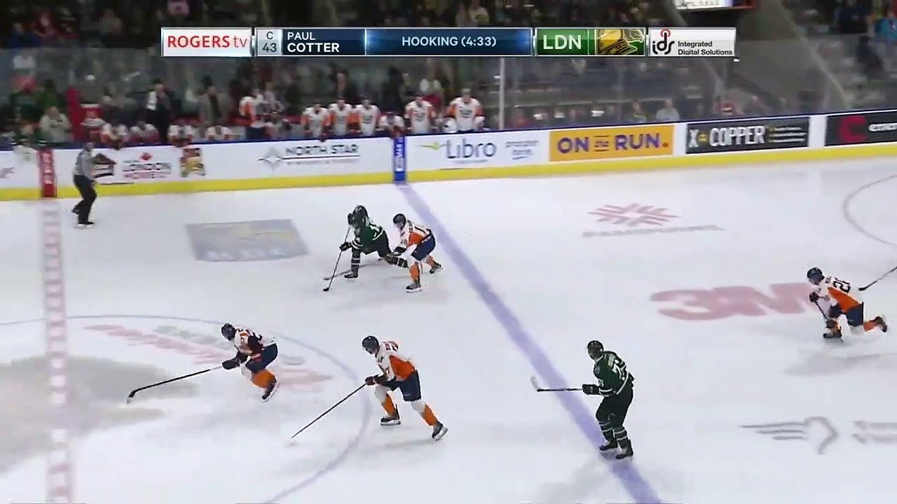 Foudy Goes to Work Shorthanded
