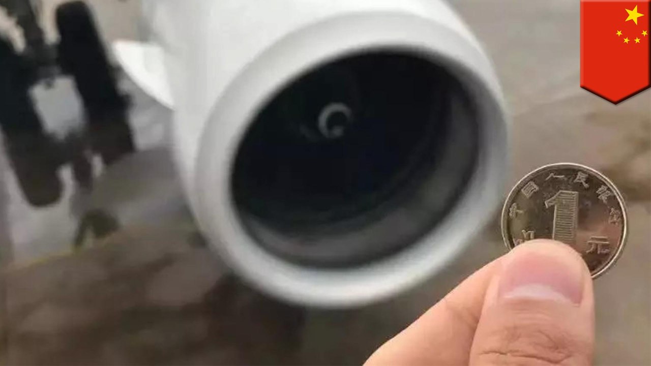 安全祈願の風習で…飛行機のエンジンにコインを投げ込んだ男 - トモニュース