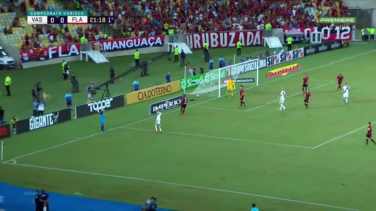 CÁCERES VASCO 1X1 FLAMENGO TAÇA RIO 2019
