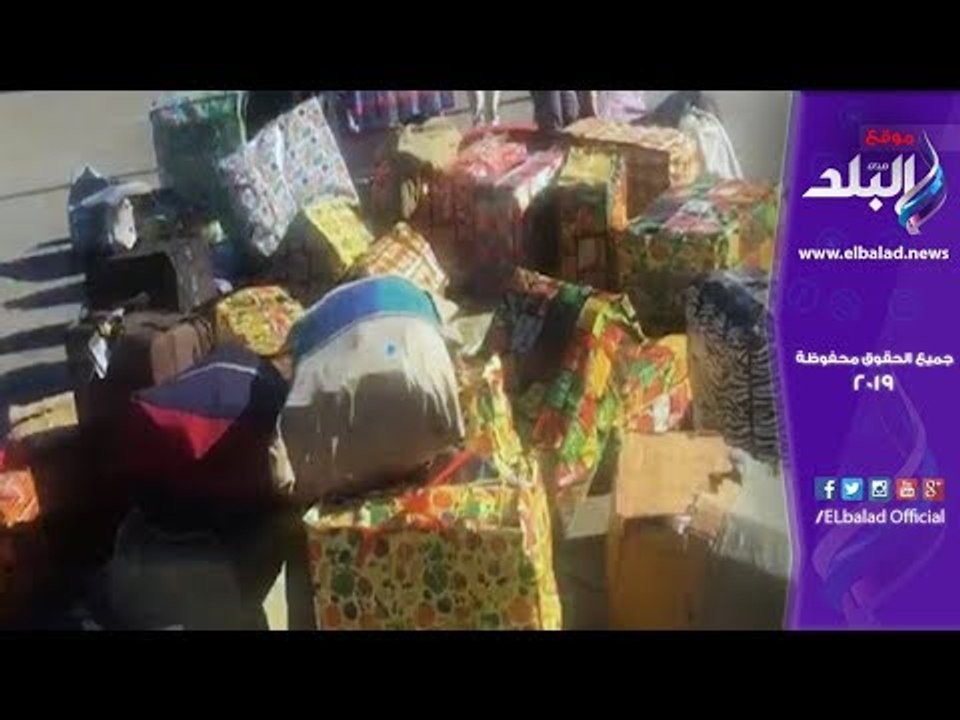 صدى البلد | إحباط محاولة تهريب كمية ضخمة من مستحضرات التجميل