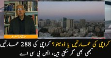 288 buildings in Karachi can collapse anytime, SBCA