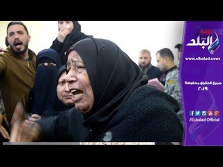 صدى البلد | حماة الطبيب القاتل بعد إحالته للمفتي: يحيا العدل حق بنتى وعيالها مش هيضيع