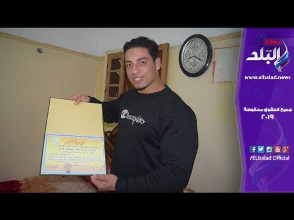 صدى البلد | ثاني العالم في كمال الأجسام للناشئين : كنت قلقان قبل سفري للإكوادور