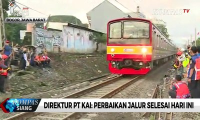 Direktur PT KAI: Perbaikan Jalur Selesai Hari Ini (11/3)