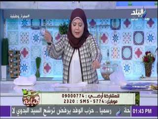 سفرة وطبلية مع هالة فهمي - طريقة عمل مخدة العيش السوري