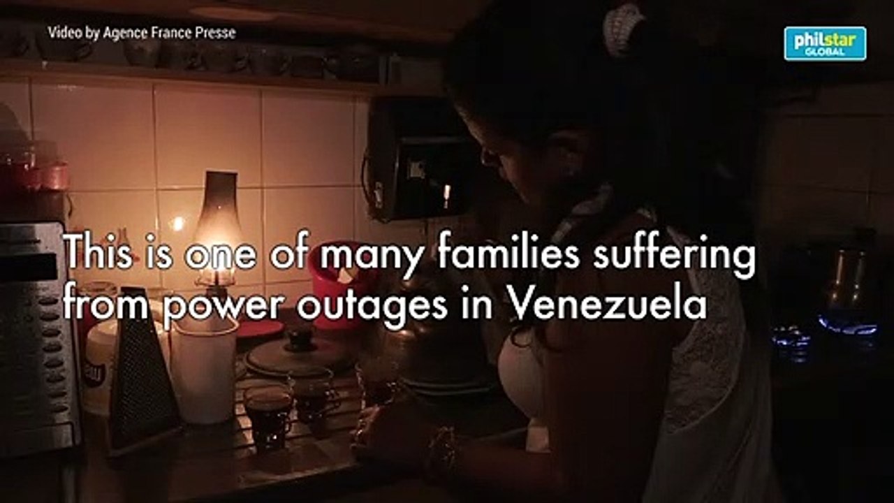 Venezuelans on edge over power outage paralyzin...