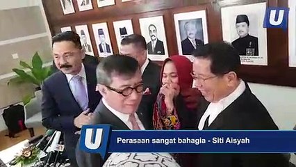 Perasaan sangat bahagia - Siti Aisyah