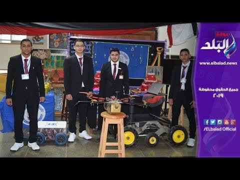 صدى البلد | طلاب قناة السويس يشتركون بسيارة دفع رباعي بدون سائق في أسبوع الشباب