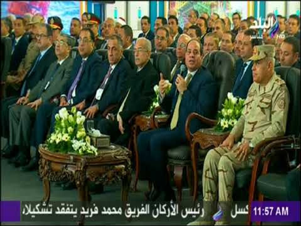 السيسي : لولا ترسيم الحدود مع قبرص ما استطعنا اكتشاف حقل ظهر
