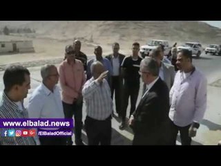 صدى البلد |محافظ المنيا يتابع مخرات السيول استعدادا لطقس الثلاثاء